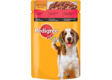 Pedigree Adult s hovädzím mäsom v želé kapsička 100 g