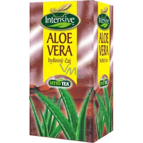 Vitto Tea Intensive Aloe Vera bylinný čistiaci čaj nálevové sáčky 20 x 1,5 g