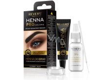 Reverz BIO Henna farba na mihalnice a obočie Čierna 15 ml + 15 ml