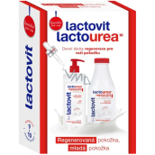 Lactovit Lactourea regeneračné telové mlieko 400 ml + regeneračný sprchový gél 500 ml, kozmetická sada