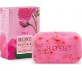 Rose of Bulgaria Prírodné ružové mydlo s peelingovým účinkom 100 g