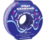 Bomb Cosmetics Violet Beauregarde Donut prírodná sprchová masážna hubka s vôňou 165 g