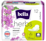 Bella Herbs Verbena Deo Fresh Sanitary Aromatizované hygienické vložky s krídlami 12 ks