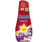 Somat All in 1 Lemon & Lime Gél do umývačky riadu 55 dávok 990 ml