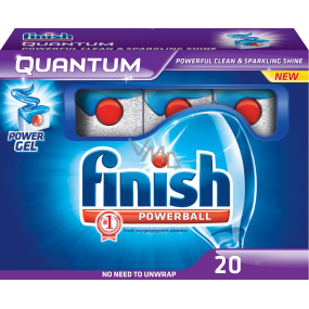 Calgonit Finish Quantum Regular tablety do umývačky 20 kusov