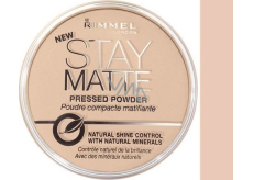 Rimmel London Stay Matte Powder púder 005 Silky Beige 14 g