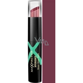 Max Factor Xperience Sheer Gloss Balm balzam na pery 05 Purple Orchid 3,6 g