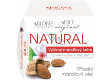 Bione Cosmetics Mandle original natural výživný mandľový krém veľmi suchá a citlivá pleť 51 ml