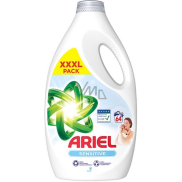 Ariel Sensitive Skin tekutý prací gél na jemné a detské oblečenie 64 dávok 3,2 l