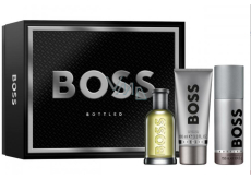 Hugo Boss Boss Bottled toaletná voda 100 ml + sprchový gél 100 ml + deodorant sprej 150 ml, darčeková sada pre mužov