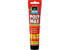 Bison Poly Max Express White rýchloschnúci univerzálny montážny tmel Biely 165 g