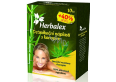 Herbalex Detoxikačné náplasti s kanabisom 14 kusov