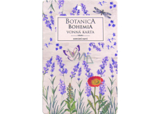 Bohemia Gifts Botanica Aromatická vonná karta Levanduľa 10,5 x 16 cm