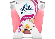 Glade Relaxing Zen Japonská záhrada vonná sviečka doba horenia až 30 hodín 70 g