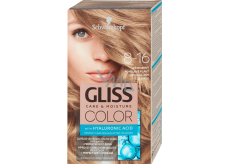 Schwarzkopf Gliss Color farba na vlasy 8-16 Natural ashy fawn 2 x 60 ml