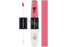 Dermacol 16H Lip Colour 2v1 dlhotrvajúca farba na pery a lesk 16 2 x 4 ml