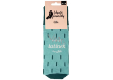 Albi Happy Socks Najlepší otecko na svete, univerzálna veľkosť 1 pár