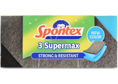 Spontex 3 Super Max huba tvarovaná veľká 3 kusy