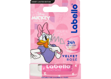 Labello Velvet Rosé Daisy Disney balzam na pery pre deti 4,8 g, vek 3+