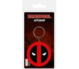 Epee Merch Marvel Deadpool logo Kľúčenka gumová 12,7 x 7,4 cm