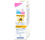 SebaMed Baby Sun Care OF50+ opaľovací krém pre deti bez parfumu 75 ml