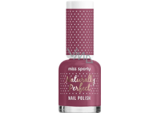 Miss Sporty Naturally Perfect lak na nechty 021 Sweet Cherry 8 ml