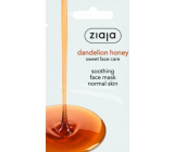Ziaja Dandelion Honey upokojujúca pleťová maska s púpavovými medom pre normálnu pleť 7 ml