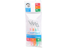 Medzizubná kefka Soft Dent XS - M, 0,4 - 6 mm 3 ks