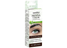 Venita Henna Color Powder Púder na farbenie obočia 4.0 hnedá 4 g