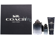 Coach For Men toaletná voda 100 ml + toaletná voda 15 ml + sprchový gél 100 ml, darčeková sada pre mužov