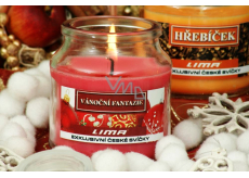 Lima Aróma Dreams Vianočný fantázie aromatická sviečka pohár s viečkom 120 g