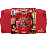 Old Spice Captain dezodorant 50 ml + sprchový gél 3v1 na tvár, telo a vlasy 250 ml + dezodorant v spreji 150 ml + kozmetická taška, kozmetická sada pre mužov