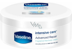 Vaseline Intensive Care Advanced Repair telový krém na suchú a tvrdú pokožku 250 ml