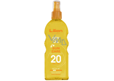 Lilien Sun Active Transparent SPF20 Vodoodolný sprej na opaľovanie 200 ml