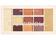 Makeup Revolution London Pretty Incredible paletka očných tieňov a rozjasňovača 13 g