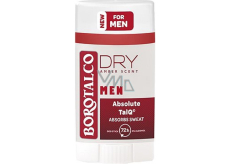 Borotalco Men Dry Amber Scent dezodorant pre mužov 40 ml