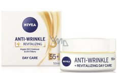 Nivea Anti-Wrinkle + Revitalizing 55+ Obnovujúci denný krém proti vráskam 50 ml