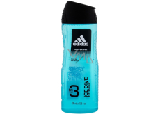 Adidas Ice Dive 3v1 sprchový gél na telo, vlasy a tvár pre mužov 400 ml