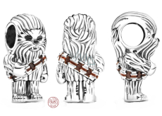 Striebro 925 Marvel Star Wars Chewbacca, korálik na náramok