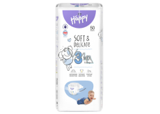 Bella Happy Midi 3 5 - 9 kg detské plienkové nohavičky 50 kusov