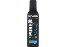 Syoss Pure Volume extra silná fixácia penové tužidlo 250 ml