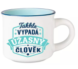 Hrnček Albi Espresso - Takto vyzerá úžasný človek 45 ml