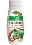 Bione Cosmetics Macadamia + Coco Milk telové mlieko pre všetky typy pokožky 400 ml