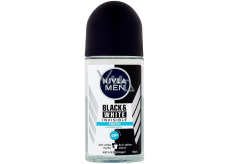 Nivea Men Invisible Black & White Fresh guľôčkový antiperspirant deodorant roll-on 50 ml