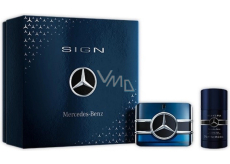 Mercedes-Benz Sign parfumovaná voda pre mužov 50 ml + deodorant stick 75 g, darčeková sada