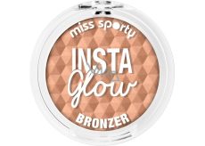 Miss Sporty Insta Glow Bronzer púder 001 Sunkissed Blonde 5 g