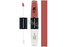 Dermacol 16H Lip Colour 2v1 dlhotrvajúca farba na pery a lesk 23 2 x 4 ml