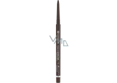 Essence Micro Precise ultra tenká ceruzka na obočie 05 Black Brown 0,05 g