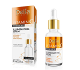 Delia Cosmetics Vitamin C Therapy Rozjasňujúce hydratačné vyhladzujúce sérum 30 ml