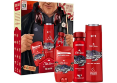 Old Spice Night Panther sprchový gél 400 ml + dezodorant 50 ml + dezodorant v spreji 150 ml + domino, kozmetická sada pre mužov